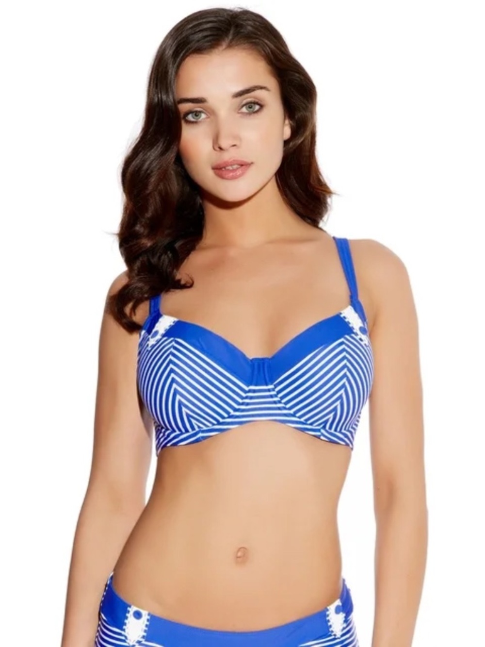 Freya Tootsie Underwire Sweetheart Padded Bikini Top Size 34DDD Style AS3602